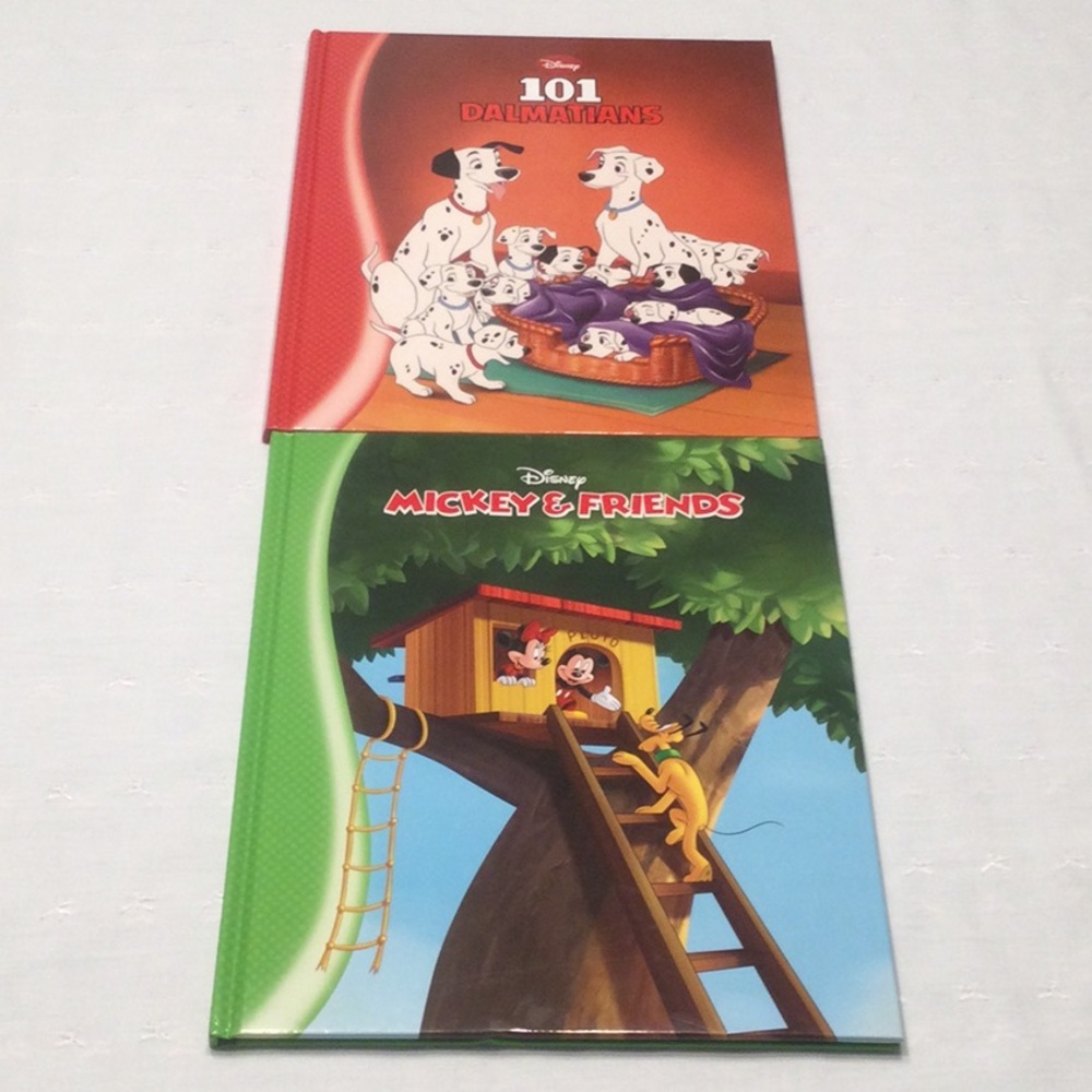 Disney Hardback Book Bundle of Two Mickey & Friends
